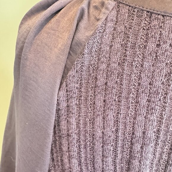 Meadow Rue Anthropologie Plum Blouse Shirt - Picture 6 of 8